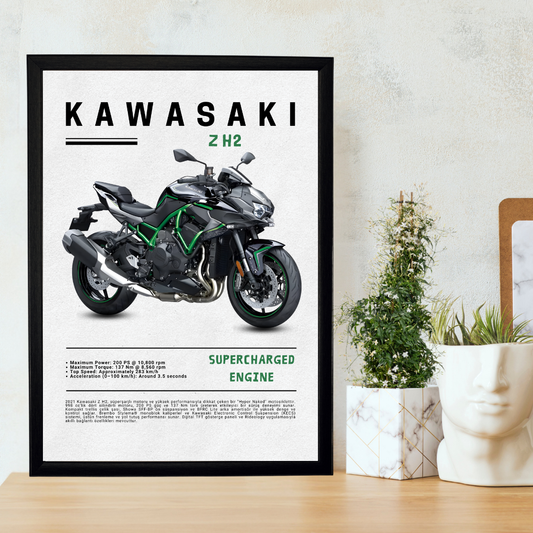 Kişiye Özel Motosiklet Tablo