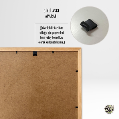 Seçtiğiniz Futbolcu Model 1 Tekli Ahşap Sporcu Tablo
