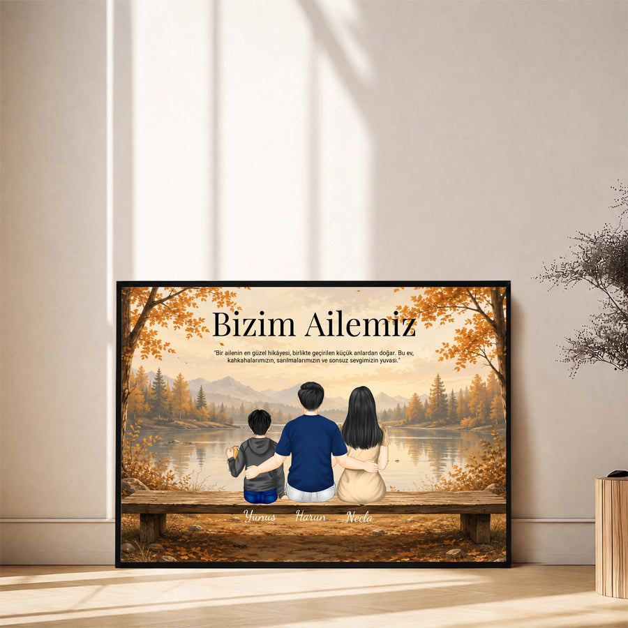 Kişiye Özel Aile Bağı Tablosu